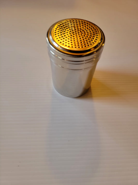 10 oz Stainless Steel source container.