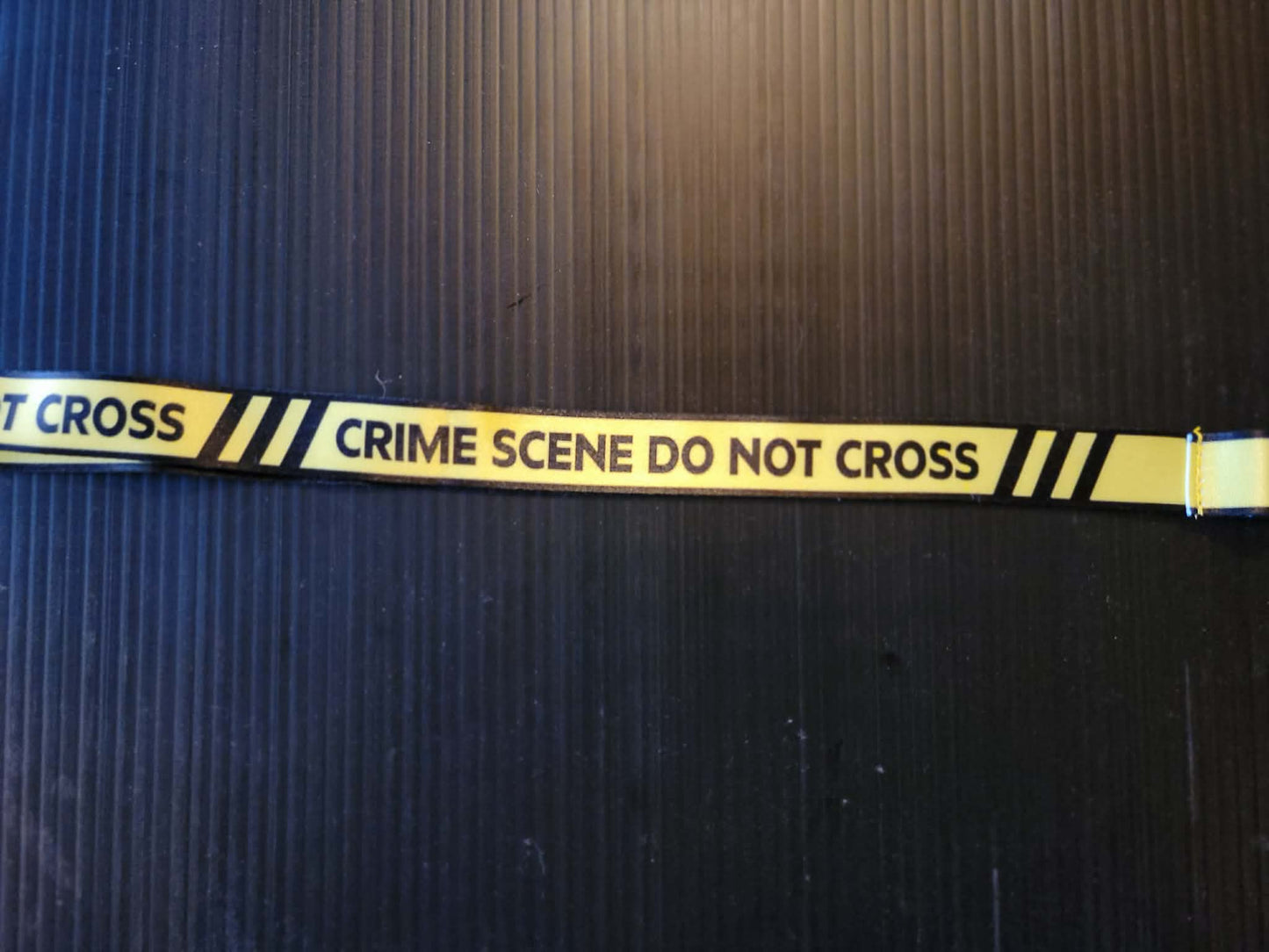 Crime Scene Lanyard