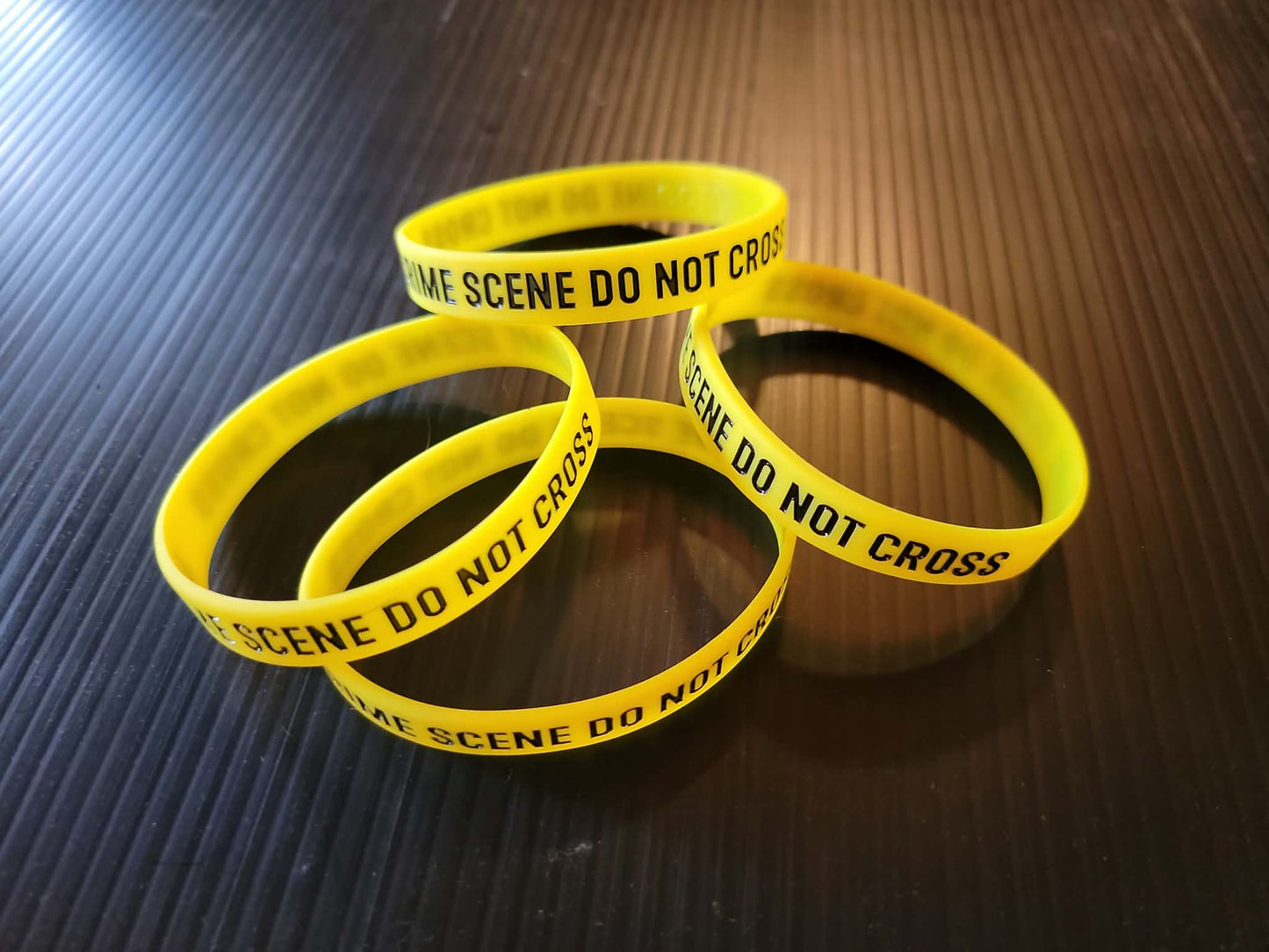 Crime Scene Wristband.