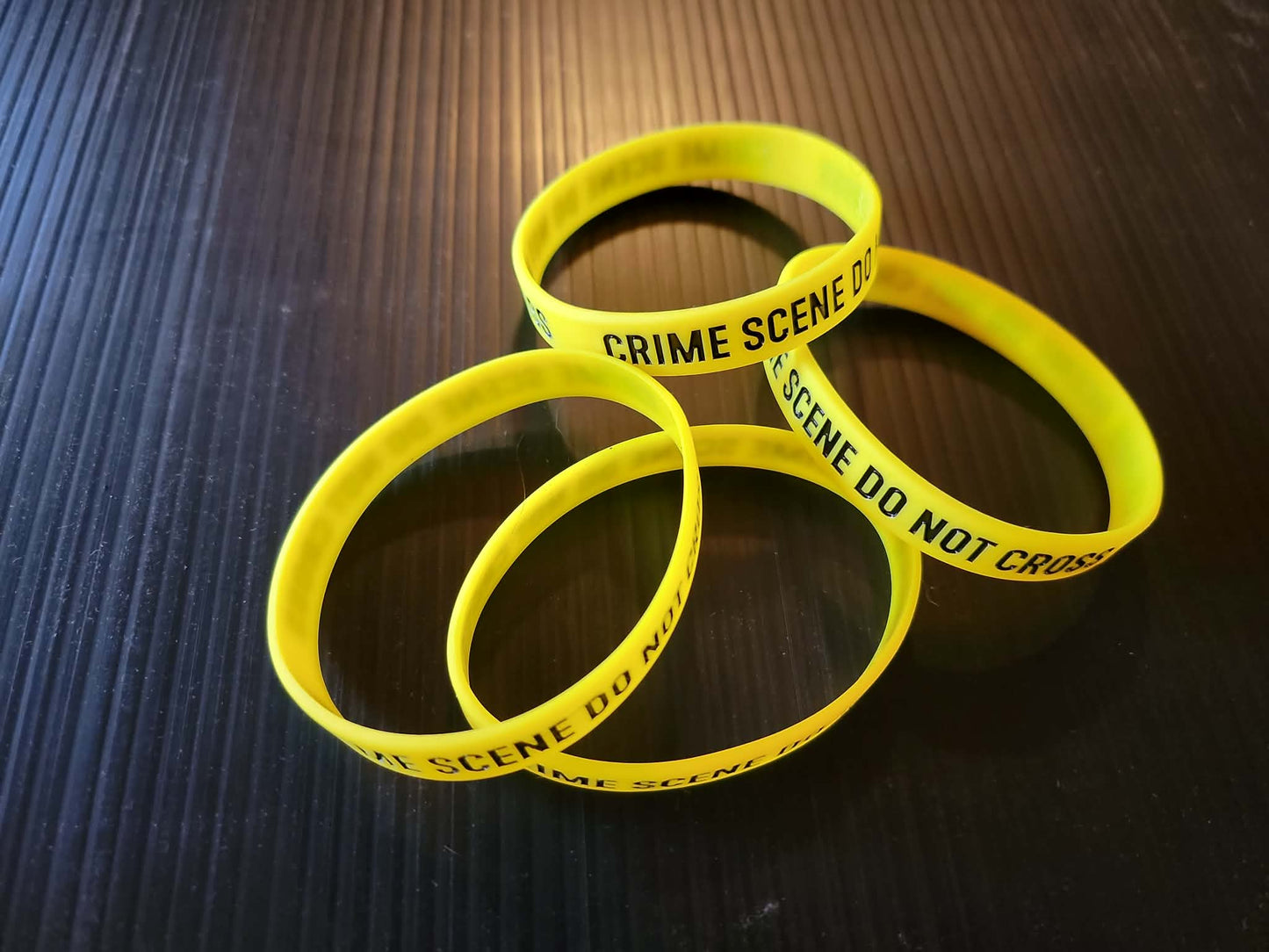 Crime Scene Wristband.