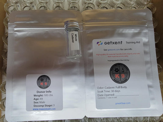 Getxent Tube Kit. Cadaver. Full Body Stage 3 Decomp